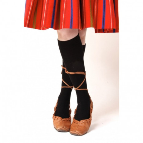 SOKISAHTEL KRISS musta värvi puuvillased põlvikud 443, 446