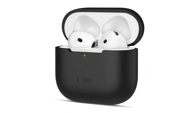 TECH-PROTECT SILICONE APPLE AIRPODS 4 BLACK