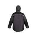 "jope pikk arktiline hall/must WJ-8924 XL"