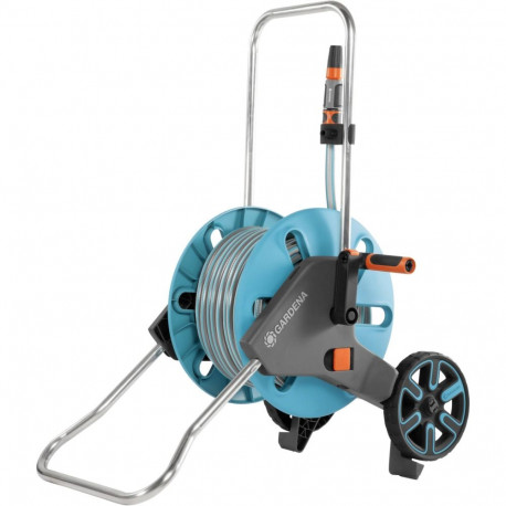 Gardena AquaRoll M Cart reel Manual Blue