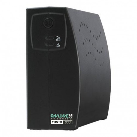 ONLINE USV-Systeme YUNTO 800 uninterruptible power supply (UPS) Line-Interactive 0.8 kVA 480 W 3 AC 
