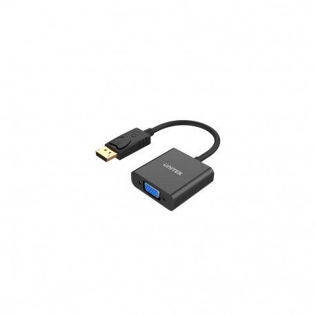 UNITEK Y-5118E DisplayPort VGA (D-Sub) Black