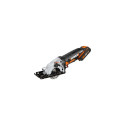 WORX WX527.9 portable circular saw 8.5 cm Aluminium, Black, Orange