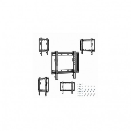 Gembird WM-42F-04 TV mount/stand 106.7 cm (42") Black