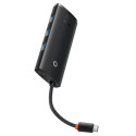 Baseus WKQX040001 interface hub USB Type-C Black