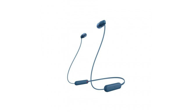 Sony WI-C100 Headset Wireless In-ear Calls/Music Bluetooth Blue