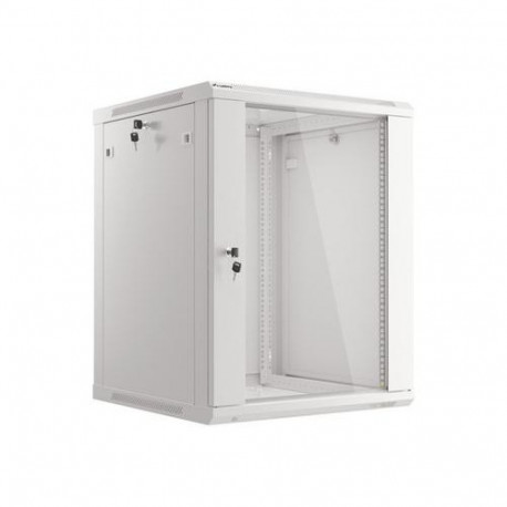 Lanberg WF01-6615-10S rack cabinet 15U Wall mounted rack Grey