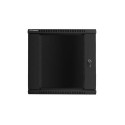 Lanberg WF01-6612-10B rack cabinet 12U Wall mounted rack Black