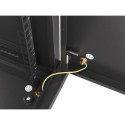 Lanberg WF01-6409-00B rack cabinet 9U Wall mounted rack Black