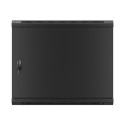 Lanberg WF01-6409-00B rack cabinet 9U Wall mounted rack Black