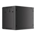 Lanberg WF01-6409-00B rack cabinet 9U Wall mounted rack Black