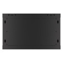 Lanberg WF01-6406-00B rack cabinet 6U Wall mounted rack Black