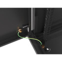 Lanberg WF01-6406-00B rack cabinet 6U Wall mounted rack Black