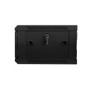 Lanberg WF01-6404-10B rack cabinet 4U Wall mounted rack Black
