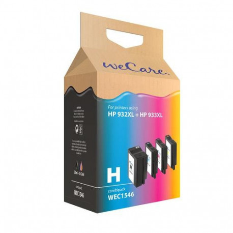 Wecare WEC1546 ink cartridge 4 pc(s) Black, Cyan, Magenta, Yellow