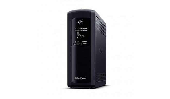 CyberPower VP1200EILCD uninterruptible power supply (UPS) Line-Interactive 1.2 kVA 720 W 8 AC outlet