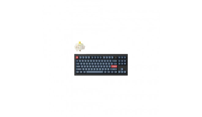 Keychron V3 Max keyboard Universal RF Wireless + Bluetooth Black, Grey