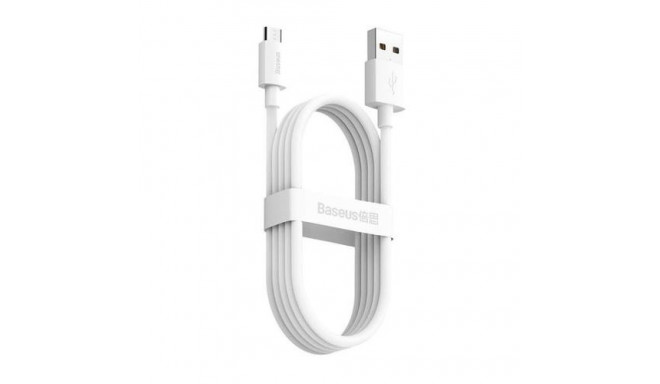 Baseus TZCAMZJ-02 USB cable 1.5 m USB A Micro-USB B White