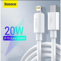 Baseus TZCATLZJ-02 lightning cable 1.5 m White