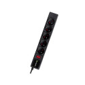 Tracer PowerWatch Black 5 AC outlet(s) 3 m