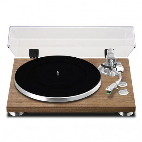 TEAC TN-400BT-X Belt-drive audio turntable Black, Walnut Manual