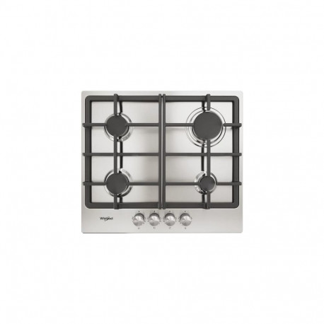 Whirlpool TGML 660 IX Stainless steel Built-in 60 cm Gas 4 zone(s)