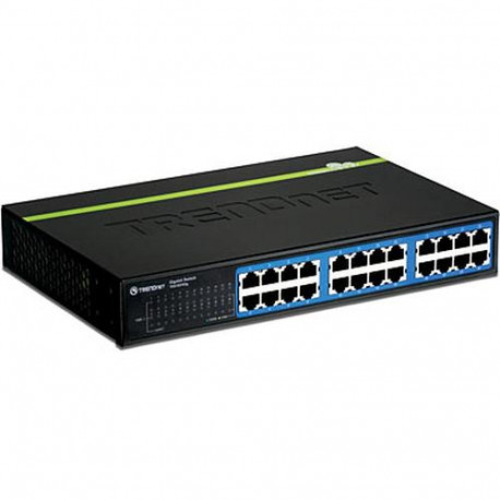 Trendnet TEG-S24DG network switch Unmanaged Black