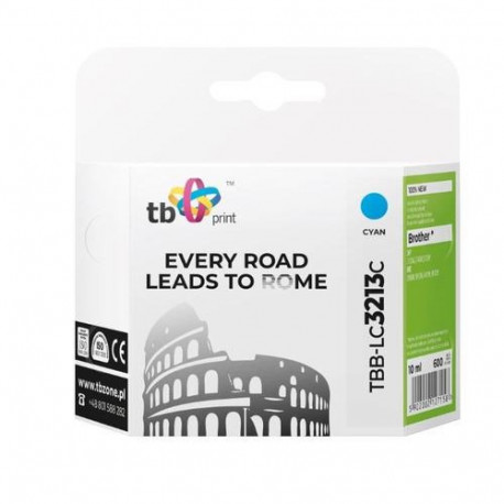 TB Print TBB-LC3213C ink cartridge 1 pc(s) Compatible Cyan