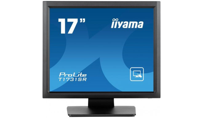 iiyama ProLite T1731SR-B1S computer monitor 43.2 cm (17&quot;) 1280 x 1024 pixels SXGA LCD Touch