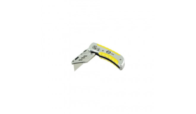 C.K Tools T0954 utility knife Grey, Yellow Snap-off blade knife