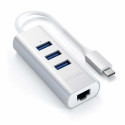 Satechi ST-TC2N1USB31AS laptop dock/port replicator USB 3.2 Gen 1 (3.1 Gen 1) Type-C Silver