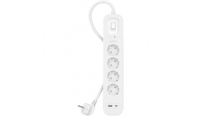 Belkin SRB001VF2M surge protector White 4 AC outlet(s) 2 m