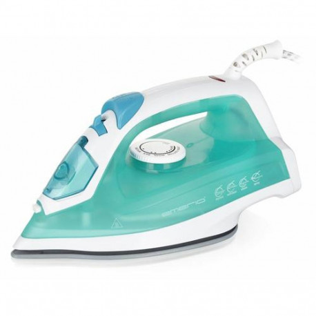 Emerio SI-110298.4 iron Steam iron Ceramic soleplate 2000 W Green, White