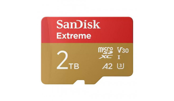 SanDisk Extreme 2 TB MicroSDXC UHS-I Class 10