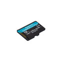 Kingston Technology 1TB microSDXC Canvas Go Plus Gen4 200MB/s A2 U3 V30 Card + Adapter