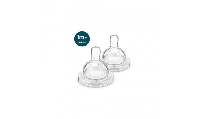 Philips AVENT SCY762/02 bottle nipple Silicone Round Slow flow