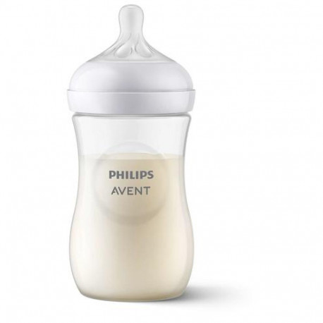 Philips AVENT Natural Response SCY903 Bottle plastic 260ml, flow 3 teat, 1 piece