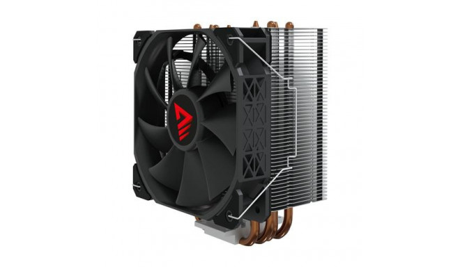 Savio SAVGCOVORTEXX2 Computer case Air cooler 12 cm Black 1 pc(s)