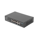 Lanberg RSFE-8P-2GE-120 network switch Unmanaged Gigabit Ethernet (10/100/1000) Power over Ethernet 