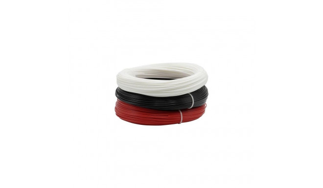 Renkforce RF-4738590 3D printing material Polyethylene Terephthalate Glycol (PETG) Black, Red, White