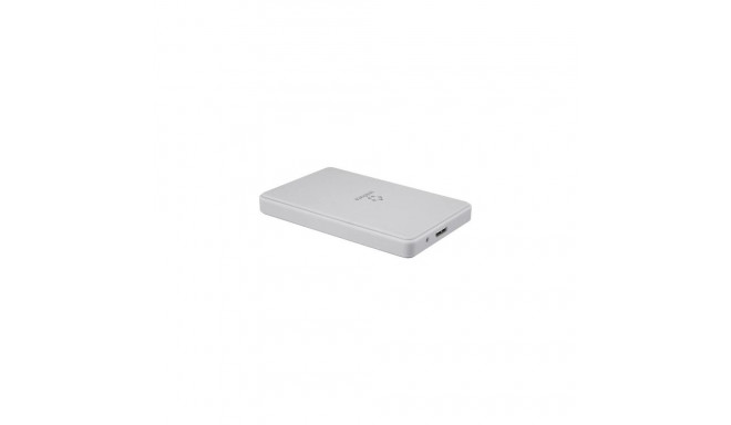 Renkforce RF-4505644 storage drive enclosure HDD/SSD enclosure White 2.5&quot;