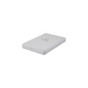 Renkforce RF-4505644 storage drive enclosure HDD/SSD enclosure White 2.5&quot;