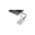 Renkforce RF-4505644 storage drive enclosure HDD/SSD enclosure White 2.5&quot;
