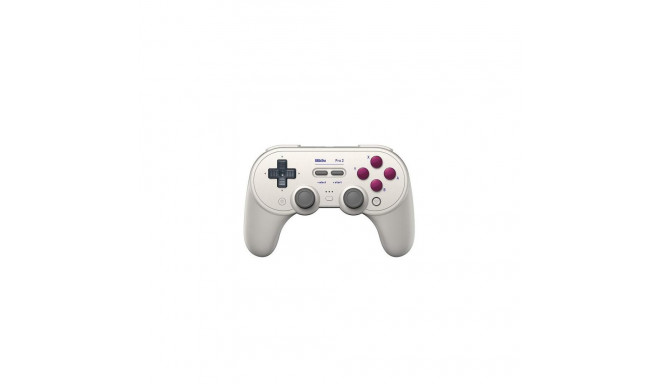 8Bitdo Pro 2 Hall Effect White USB Gamepad Analogue / Digital Android, Nintendo Switch
