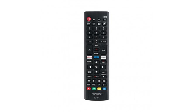 Savio RC-05 do TV LG remote control IR Wireless TV, Universal Press buttons