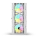 Savio Raptor White X1 ARGB Glass/Mesh White Computer Case Midi Tower