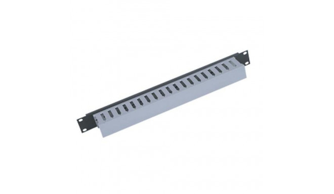 Triton 19&quot; panel 1U with cable trunking single