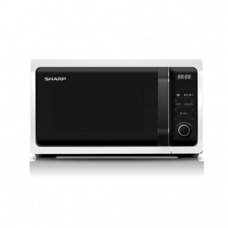 Sharp Home Appliances R-243W microwave White Solo microwave Countertop 20 L 800 W