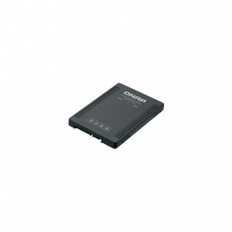 QNAP QDA-A2MAR storage drive enclosure SSD enclosure Black M.2