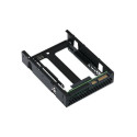 QNAP QDA-A2AR storage drive enclosure HDD/SSD enclosure Black 2.5&quot;
